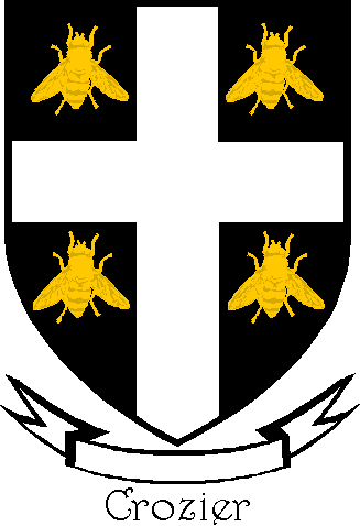 CROZIER family crest