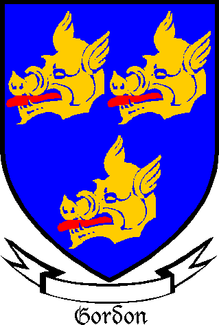 GORDON family crest