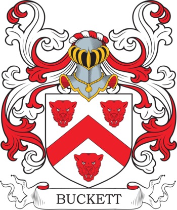 BUCKETT family crest