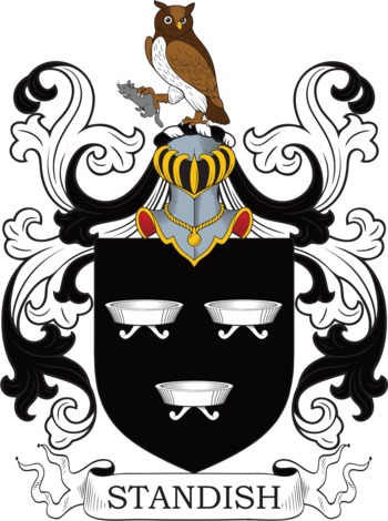 STANDISH family crest