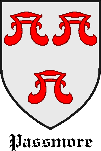 PASSMORE family crest