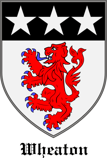 WHEATON family crest